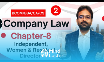 Types of Directors Independent Director Company law Chapter 8 Management of company