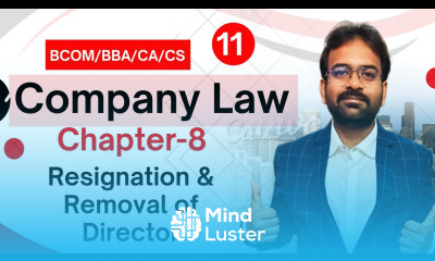 Resignation and Removal of Director Section 168 169 Company Law CWG for BCOM