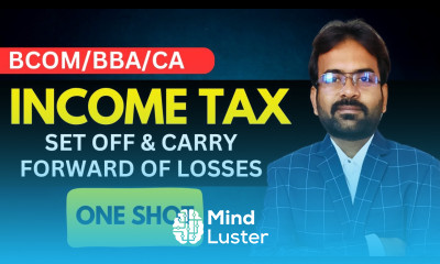 Set off and carry forward of losses Section 70 to 80 Income Tax CWG for BCOM