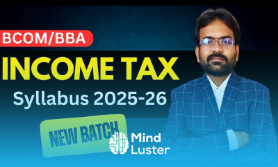 Income Tax Syllabus 2025 26 Income Tax bcom sem CWG for BCOM