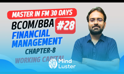 Working Capital Management Financial Management Chapter 8 CWG for BCOM