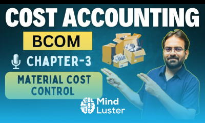 Cost Accounting Chapter 3 Material Cost Control CWG for BCOM