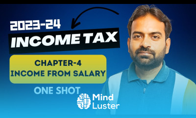 Income from Salary One Shot Income Tax chapter 4 CWG for Bcom BBA