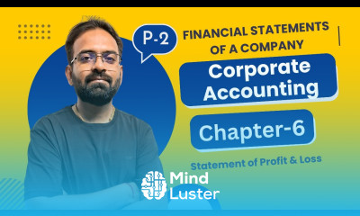 Financial Statement of a Company part 2 Corporate Accounting Chapter 6 BCom BBA