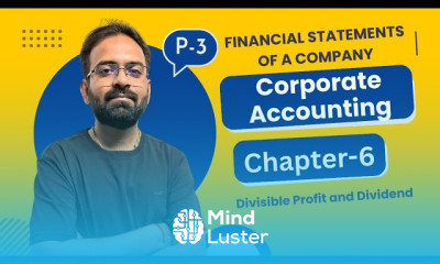 Financial Statement of a Company Part 3 Dividend Corporate Accounting BCom BBA