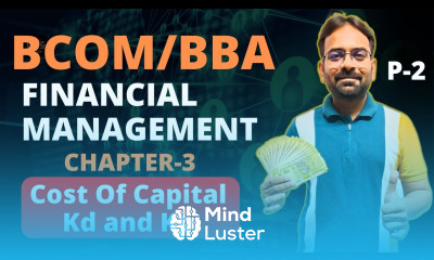 Cost of Capital part 2 Kd and Kp Financial Management Chapter 3