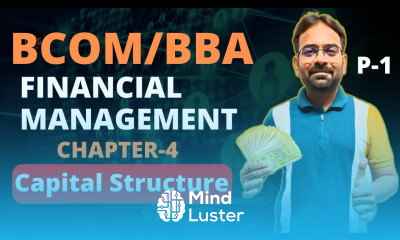 Capital Structure Financial Management Chapter 4