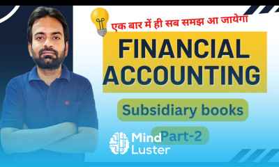 Subsidiary books Part 2 bcom BBA 1st year Financial Accounting