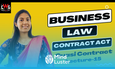 Quasi Contract Business law lecture 15 Indian Contract Act 1872
