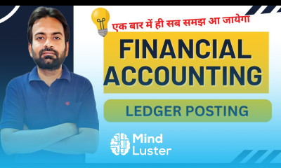 Ledger Posting bcom BBA 1st year Financial Accounting