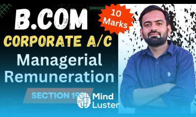 Managerial Remuneration Section 197 Corporate accounting b com