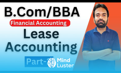 Lease Accounting bcom 1st sem Finance Lease part 2