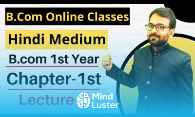 2 B Com 1st year Accounts Chapter 1 in Hindi Financial Accounts B Com 1st year