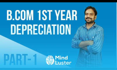Depreciation b com 1st year SLM Method Financial accounting Chapter 3 B com 1st year