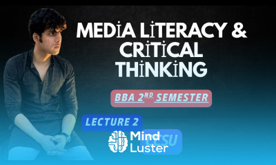 Media Literacy and Critical Thinking for BBA 2nd Semester CCS University