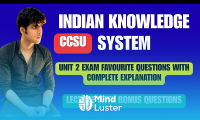 Indian Knowledge System for BBA 1st Semester Unit 2 Explained Important Questions