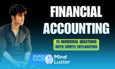 Financial Accounting Numerical Explained BBA 1st Semester