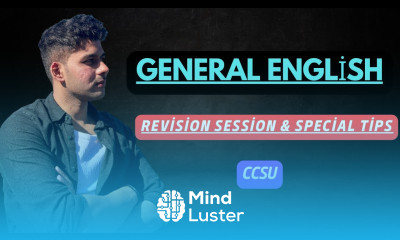 General English Revision Session for BBA 1st Semester