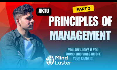 Principles of Management BBA 1st Semester AKTU