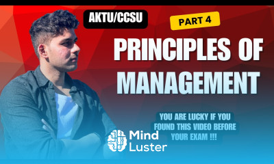 Principles of Management for 1st Semester BBA MBA B com AKTU CCSU