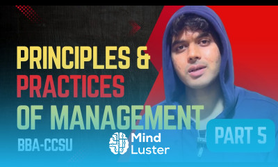 Principles and Practices of Management BBA 1st Semester