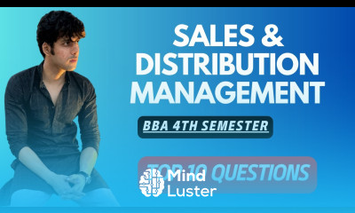 Top 10 MOST IMPORTANT Questions Sales Distribution Management BBA 4th Sem