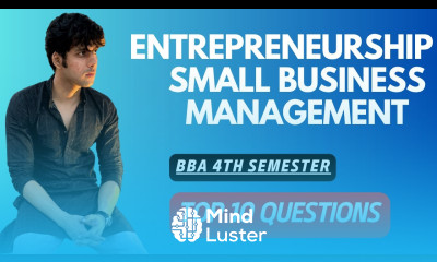 Top 10 MOST IMPORTANT Questions Entrepreneurship Small Business Management BBA 4th Sem