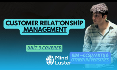 Customer Relationship Management BBA 3rd Semester Part 3