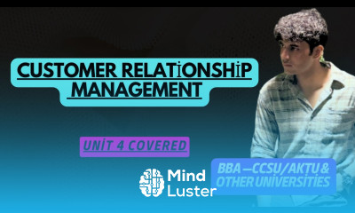 Customer Relationship Management BBA 3rd Semester Part 4