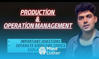 Production and Operation Management for BBA 4th Semester Important Questions