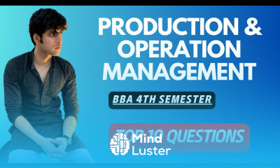 Top 10 MOST IMPORTANT Questions Production Operation Management BBA 4th Sem