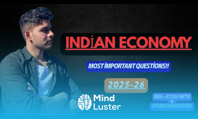Indian Economy BBA 3rd Semester EXAM FAVOURITE QUESTIONS