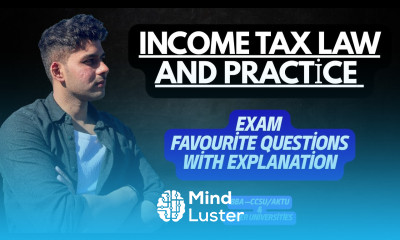 Income Tax Law and Practice ALL UNITS EXPLAINED IN ONE VIDEO