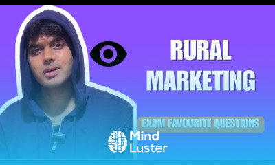 Rural Marketing Exam Favourite Questions