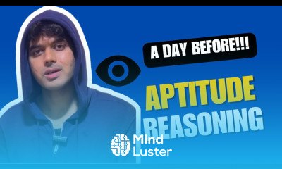 Aptitude Reasoning Concept Clarity with Questions A Day Before Exam