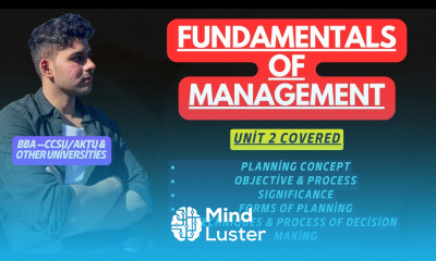 Fundamentals of Management Unit 2 Explained BBA 1st Semester