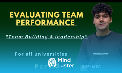 Evaluating Team Performance Team Building And Leadership For BBA 3rd Semester