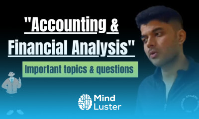 Accounting Financial Analysis Important Questions