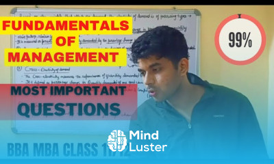 Fundamentals Of Management Most Important Questions  Repeated Questions With Notes