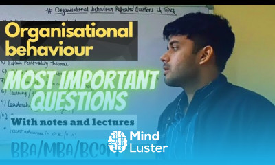 Organisational Behaviour Most Important Questions Repeated Questions with Notes