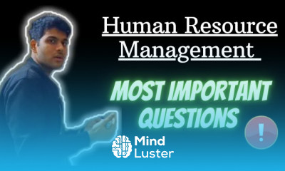 Human Resource Management Important Questions For Exam