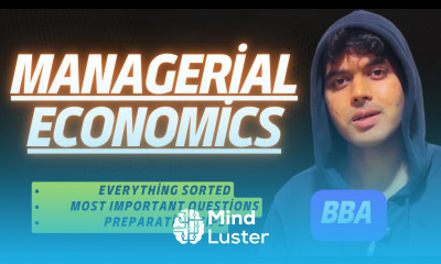 Managerial Economics For BBA 1st Semester Important Questions