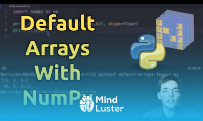NumPy Default Arrays Zeros Ones Full methods Learn NumPy Series