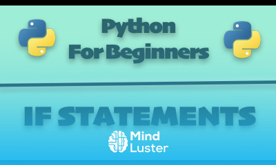 Learn Python 11 If Statements
