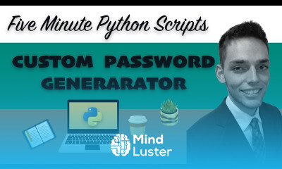 Custom Password Generator Five Minute Python Automation Scripts Full Code Along Walkthrough