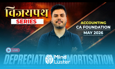 Depreciation Amortization Important Questions RTP MTP PYQs Day 1 Accounting May 2026