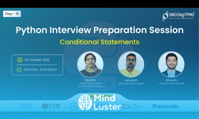 Python Interview Preparation Session Conditional Statements Day 8 360DigiTMG