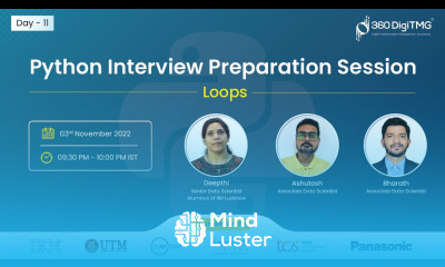 Python Interview Preparation Session Loops Day 11