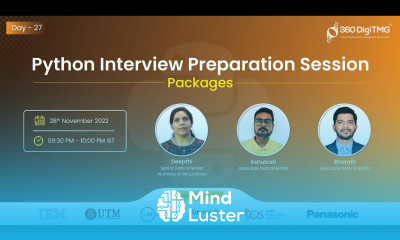 Python Interview Preparation Session Packages Day 27 360DigiTMG
