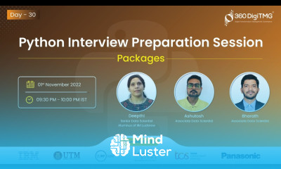 Python Interview Preparation Session Packages Day 30 360DigiTMG